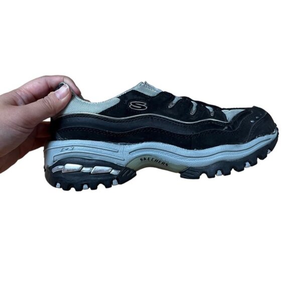 Skechers Sports Black Shoes Size 8 - Picture 4 of 8